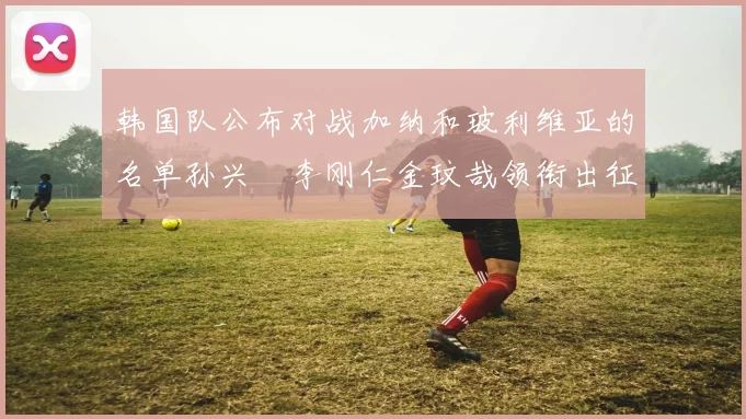 韩国队公布对战加纳和玻利维亚的名单孙兴慜李刚仁金玟哉领衔出征